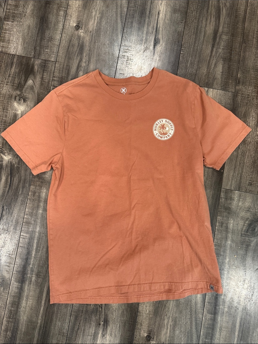 Hurley Desert Clay Crewneck Short-Sleeve Tee - Men Medium